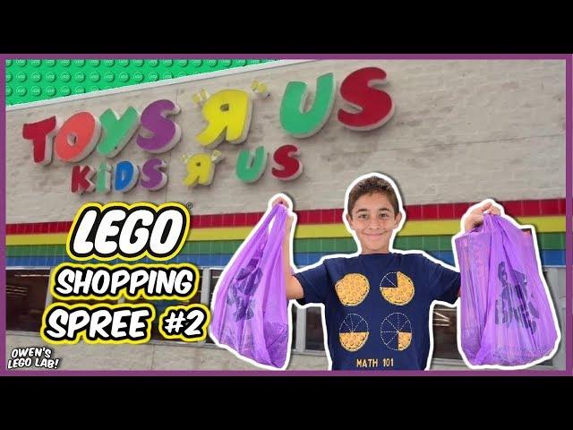 LEGO NINJAGO MOVIE MINIFIG HUNT & SHOPPING SPREE AT TOYS R' US