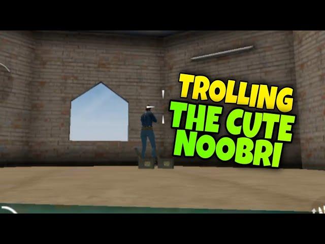 Trolling The Cute Noobri  || Scarfall #shorts