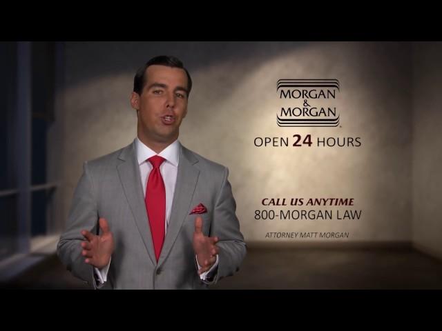 Speak To An Attorney On Your Time | Attorney Matt Morgan | Morgan & Morgan