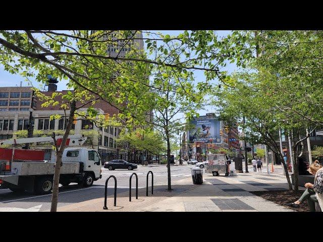 Exploring Downtown Cleveland and the New North Coast Harbor Bridge - Cleveland, OH (May 10, 2022)