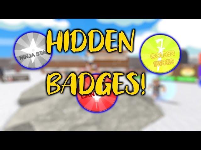 Roblox 2 Player Ninja Tycoon ALL SECRET/HIDDEN BADGES + Code