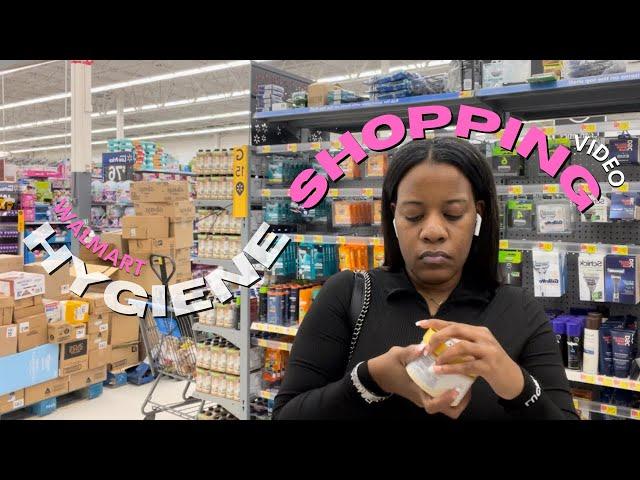 COME HYGIENE SHOPPING WITH ME | MY BEAUTY + FEMININE HYGIENE SELF CARE MUST HAVES | WALMART EDITION