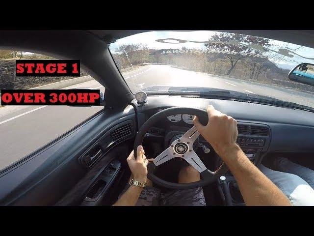 Nissan Silvia S14 Stage 1 - POV BRUTAL SOUND