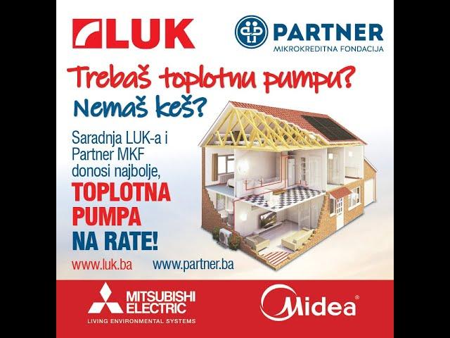 Toplotna pumpa na rate!