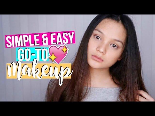 Simple & Easy Go-To Makeup Look! (Philippines)