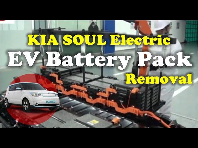 KIA Soul EV High Voltage Battery Pack Removal guide