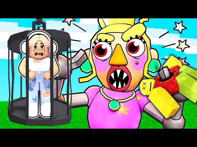 ПОБЕГ ОТ ЗЛОЙ КИБОРГ МАЧЕХИ РОБЛОКС ОББИ! ROBLOX ESCAPE EVIL STEPMOM Obby