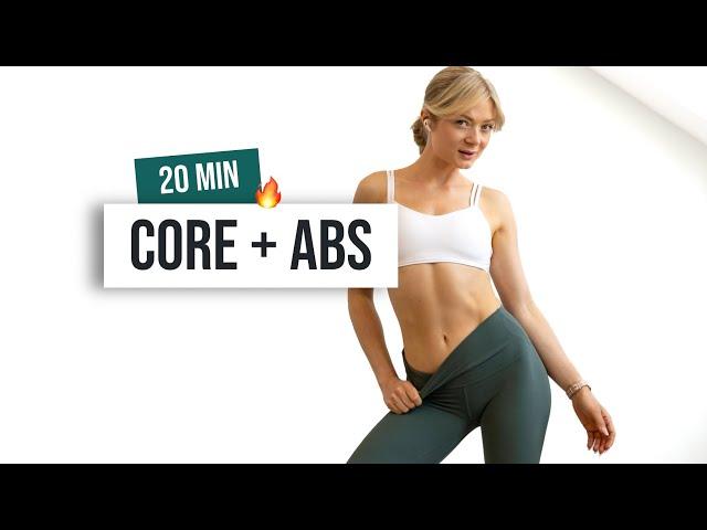 DAY 2 Back to Basics - 20 MIN CORE & ABS Workout - No Equipment - Beginner Friendly