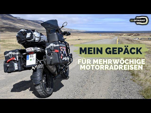 My luggage on motorcycle trips – reloaded!