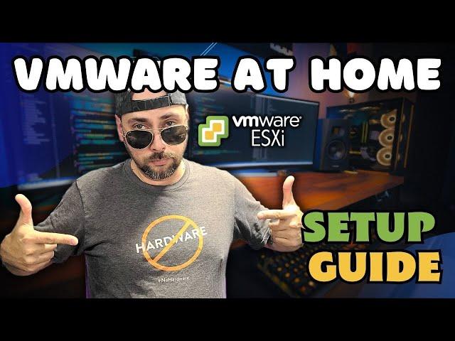 ESXi Bare Metal Setup Guide | VMware at Home