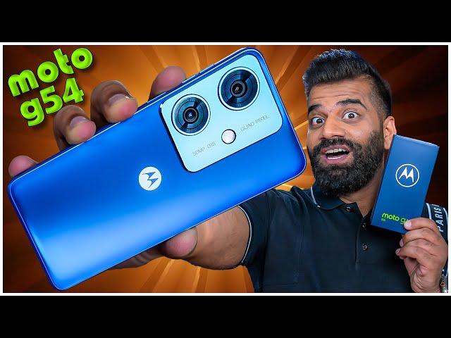 Moto G54 5G Unboxing & First Look | 12GB+256GB in ₹17,499 | Ultimate 5G Smartphone