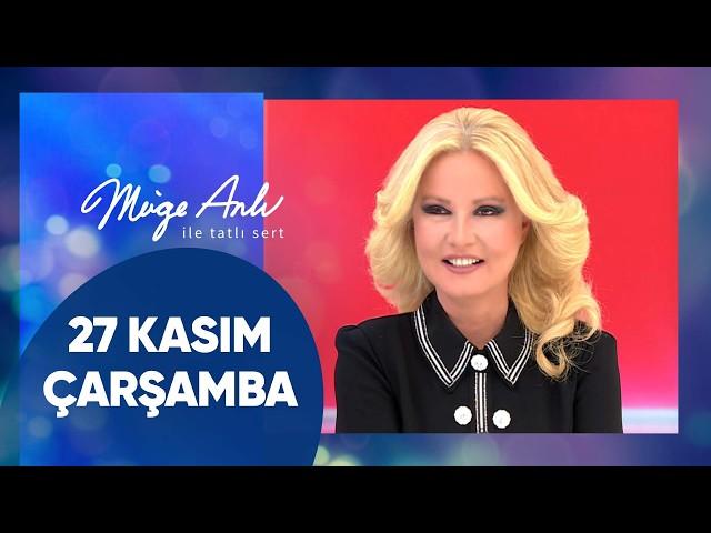 Müge Anlı ile Tatlı Sert | 27 Kasım 2024 Çarşamba - 17. Sezon