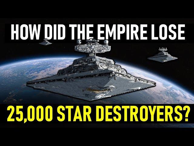 How the Empire lost almost 25,000 STAR DESTROYERS after Endor | Star Wars Legends