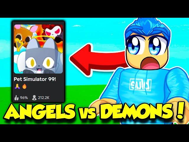 The ANGEL vs DEMONS Update IS HERE In Pet Simulator 99!