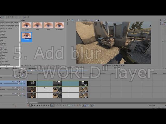 CSGO TUTORIAL: DEPTH OF FIELD IN SONY VEGAS