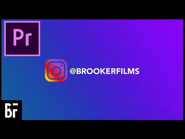 Create a Social Media Callout in Premiere