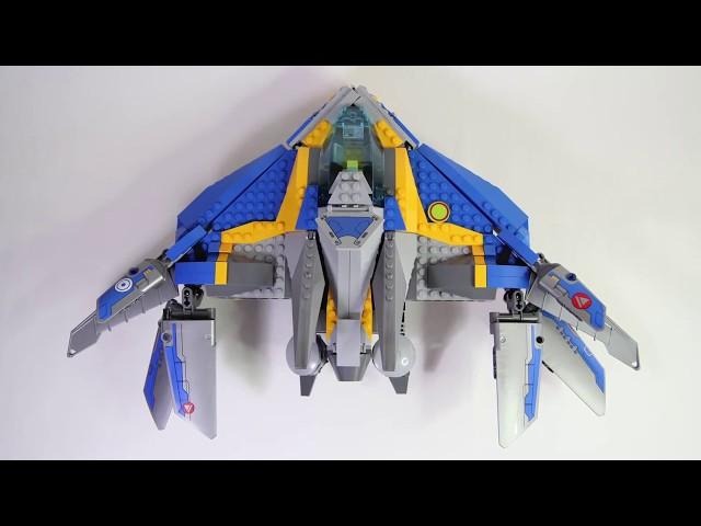 Lego Super Heroes 76021 The Milano Spaceship Rescue   Lego Speed Build