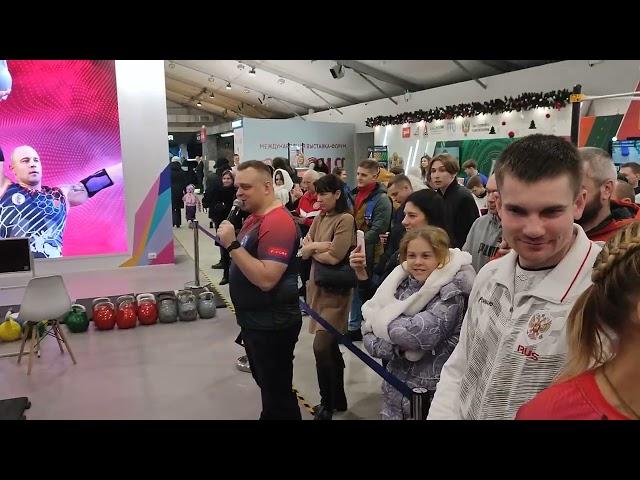 Power show Сергея Никифорова. Гири до 60 кг 