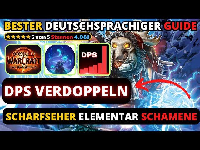 Scharfseher TWW Elementar Schamane M+ und Raid Guide #thewarwithin #wow #schamane