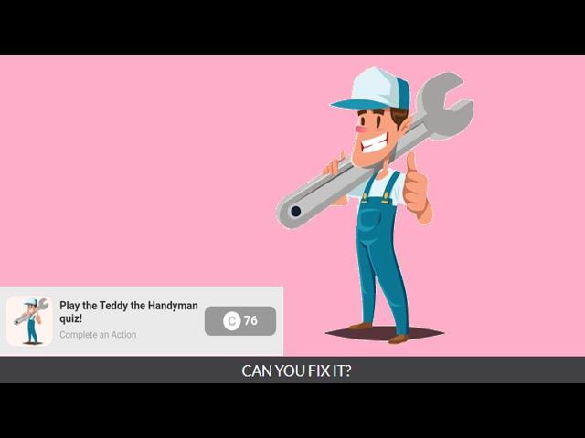 Teddy the Hangman Quiz answers | Can You Fix It Quiz Answers | All 15 Questions | quizdiva