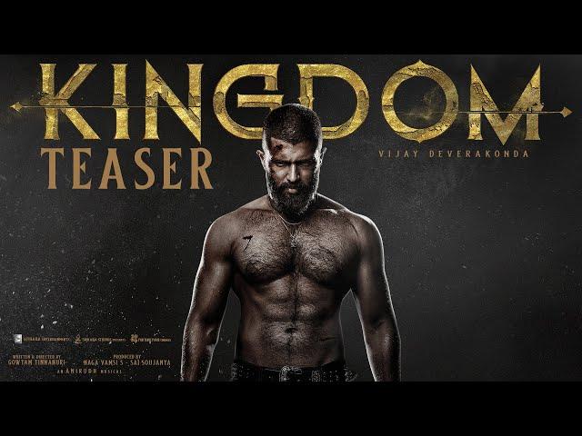 KINGDOM - Official Teaser | Vijay Deverakonda | Anirudh Ravichander | SNaga Vamsi | Gowtam Tinnanuri