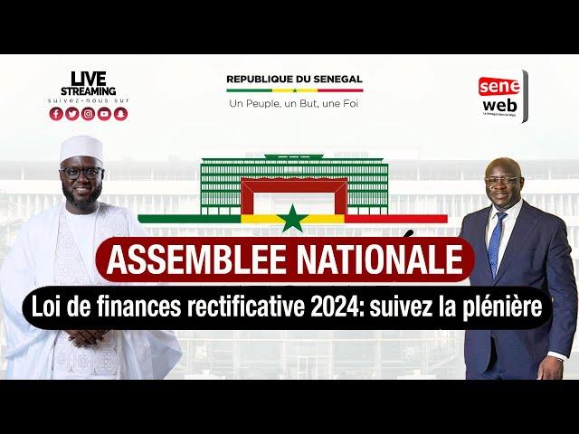 [ DIRECT ] Loi de Finance Rectificative 2024: Suivez la plénière à l'Assemblée nationale