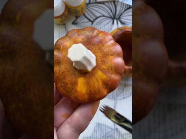 Осенний сувенир: делаем быстро и легко