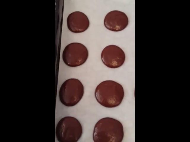 French chocolate Macaron's recipe