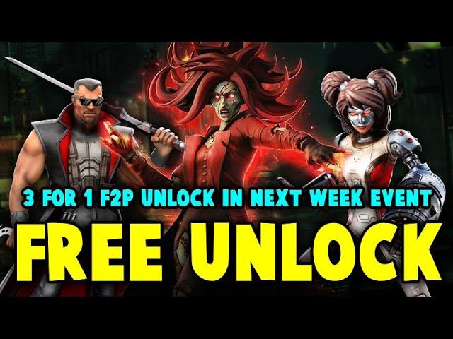 GET THESE 3 CHARACTERS FOR FREE | Halloween Celebration Event | Blade Unlock | MARVEL Strike Force