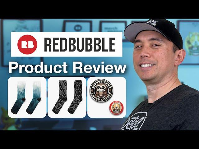 Product Review!! I Bought Redbubble's Socks & Buttons and This is What I Found