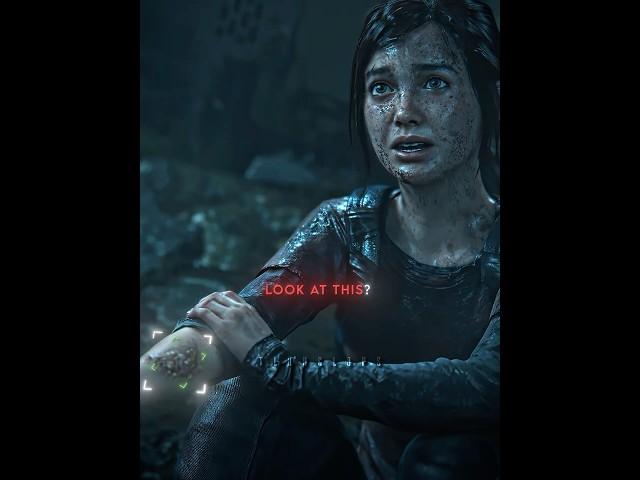 The Moment Ellie Revealed Her Bitemark  [4K] | #TLOU #shorts