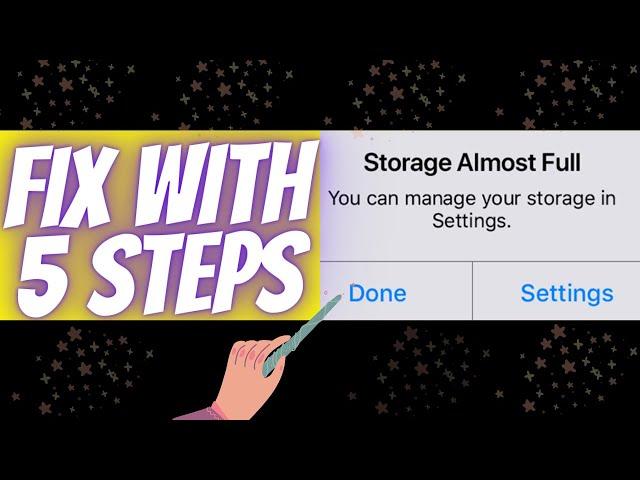 Free Up Storage on iPhone iOS 17, iPad [2024 Fastest Way] #Shorts