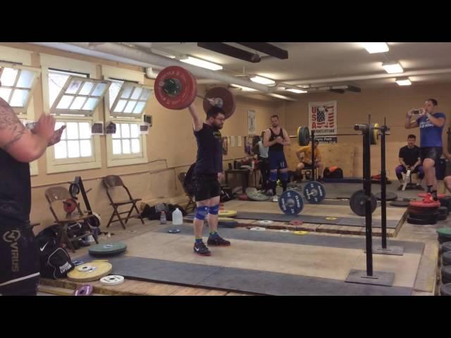 Alex - 127kg snatch