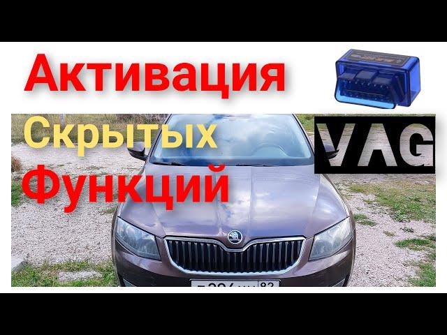 Активация скрытых функций VAG. Пошаговая инструкция. Car Scanner. Carista. ELM 327(OBD2)