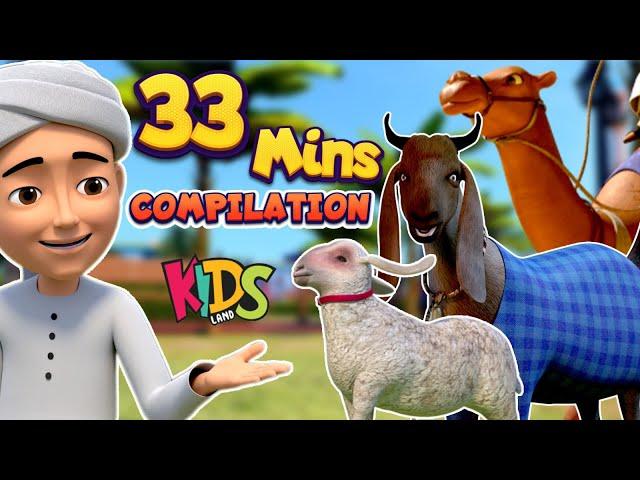 Ghulam Rasool Cartoon | Baqra Eid Special Compilation  | Islamic Cartoon Series | Kids Land