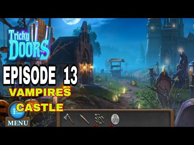 Tricky Doors: Level 13 Vampires Castle Walkthrough Solution