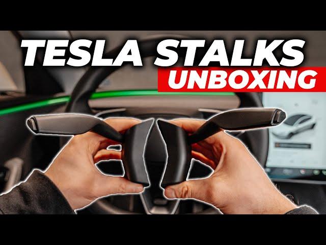 Customizable Stalks For Tesla Model 3 | Full Walkthrough & Installation