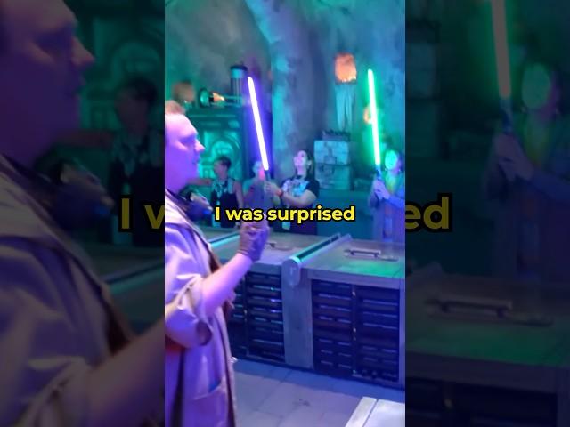 Building A Lightsaber at Savi’s Workshop in Galaxy’s Edge! #starwars #disneyparks #galaxysedge