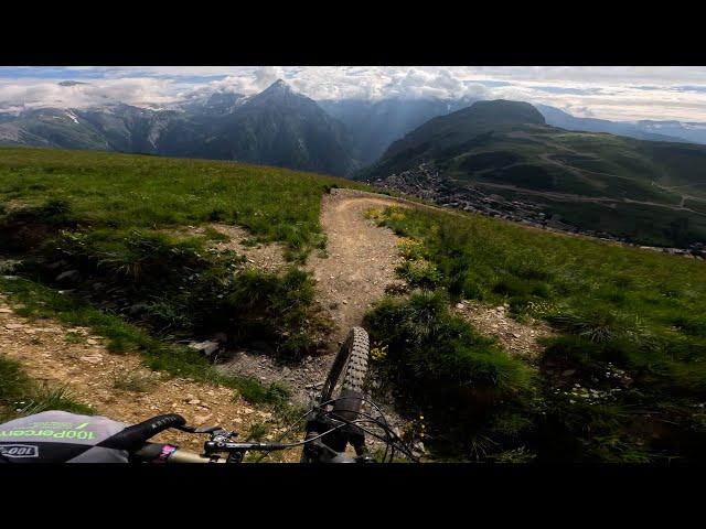 Hidden Trail In Les 2 Alpes? - SAPINS Full Run