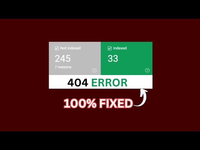 How to permanently remove 404 error pages from google search console. Very Easy method Revealed