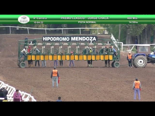 HIPODROMO MENDOZA - 9º Carrera PREMO CLÁSICO: “JORGE CHACA”                       400 Mts