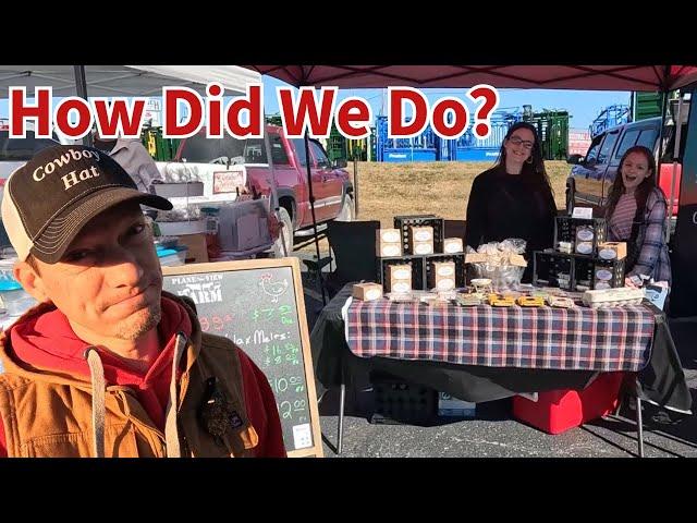 Our First Time Selling At The Farmer’s Market – How Much Did We Make?