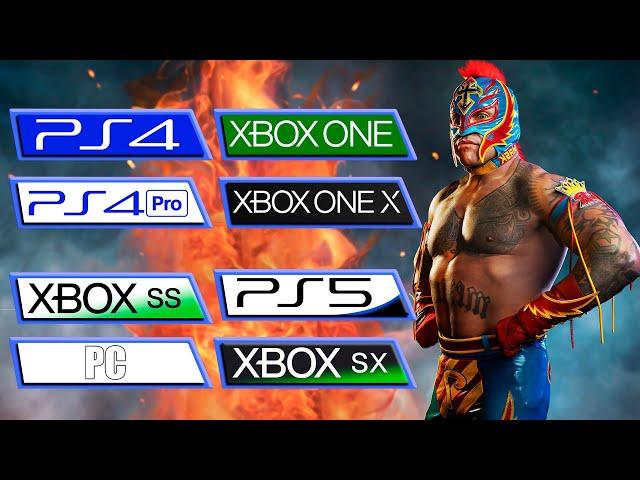 WWE 2K22 | Playstation - Xbox - PC | All Versions Comparison