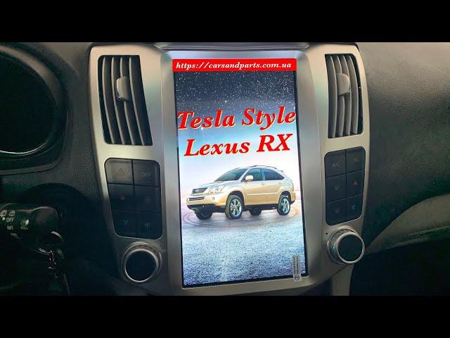 Обзор магнитолы Tesla Style Lexus RX300/330/350.  2003-2009