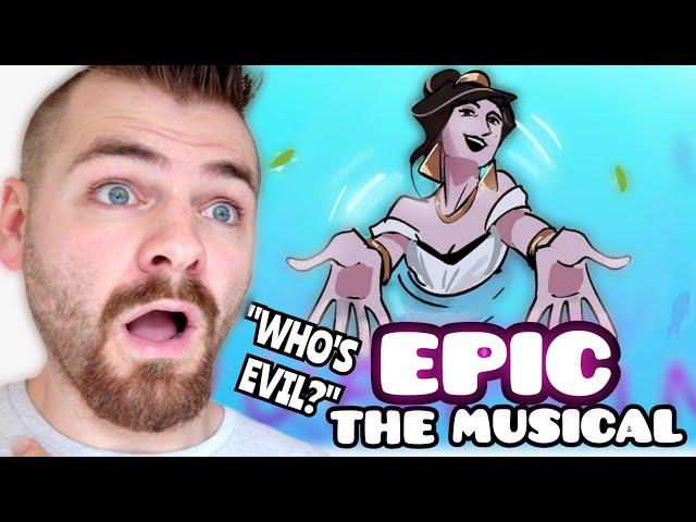 First Time REACTING to EPIC The Musical | Suffering x Different Beast | REACTION