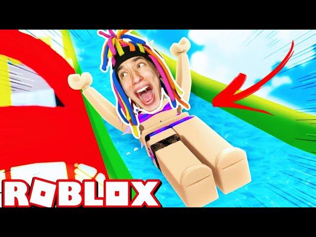 КИТАЙКА И АКВАПАРК МЕЧТЫ В ROBLOX!