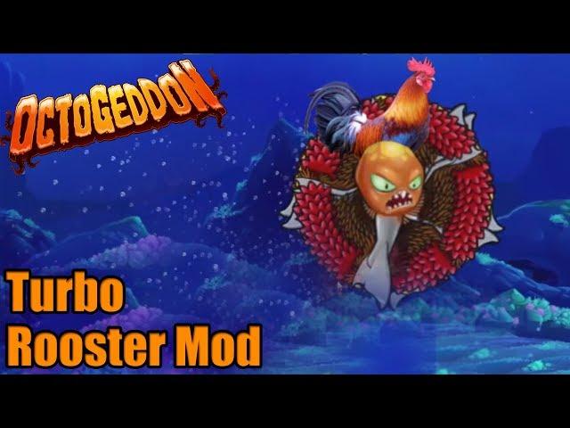 TURBO ROOSTER MOD | OCTOGEDDON GAMEPLAY | OCTOGEDDON BOSS FIGHT