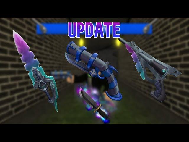 Murder Mystery 2 Update (Blue Swirly, Plasmablase, Plasmabeam, Plasma)