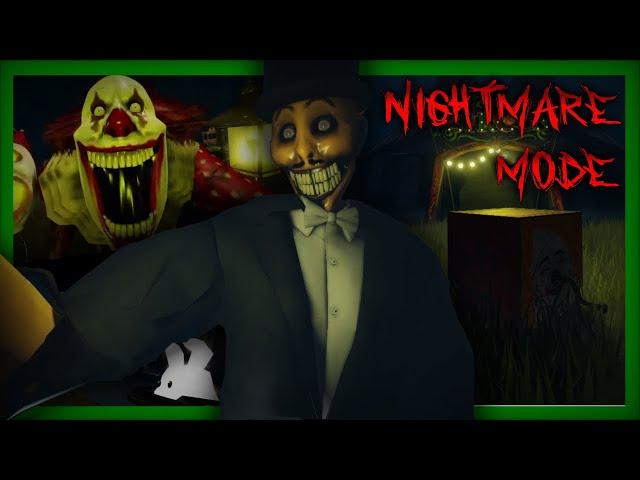 The mimic nightmare circus nightmare mode full walkthrough | roblox