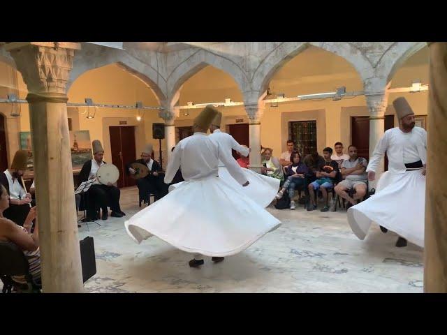 Whirling Dervish Ceremony in Istanbul every day except Tuesday